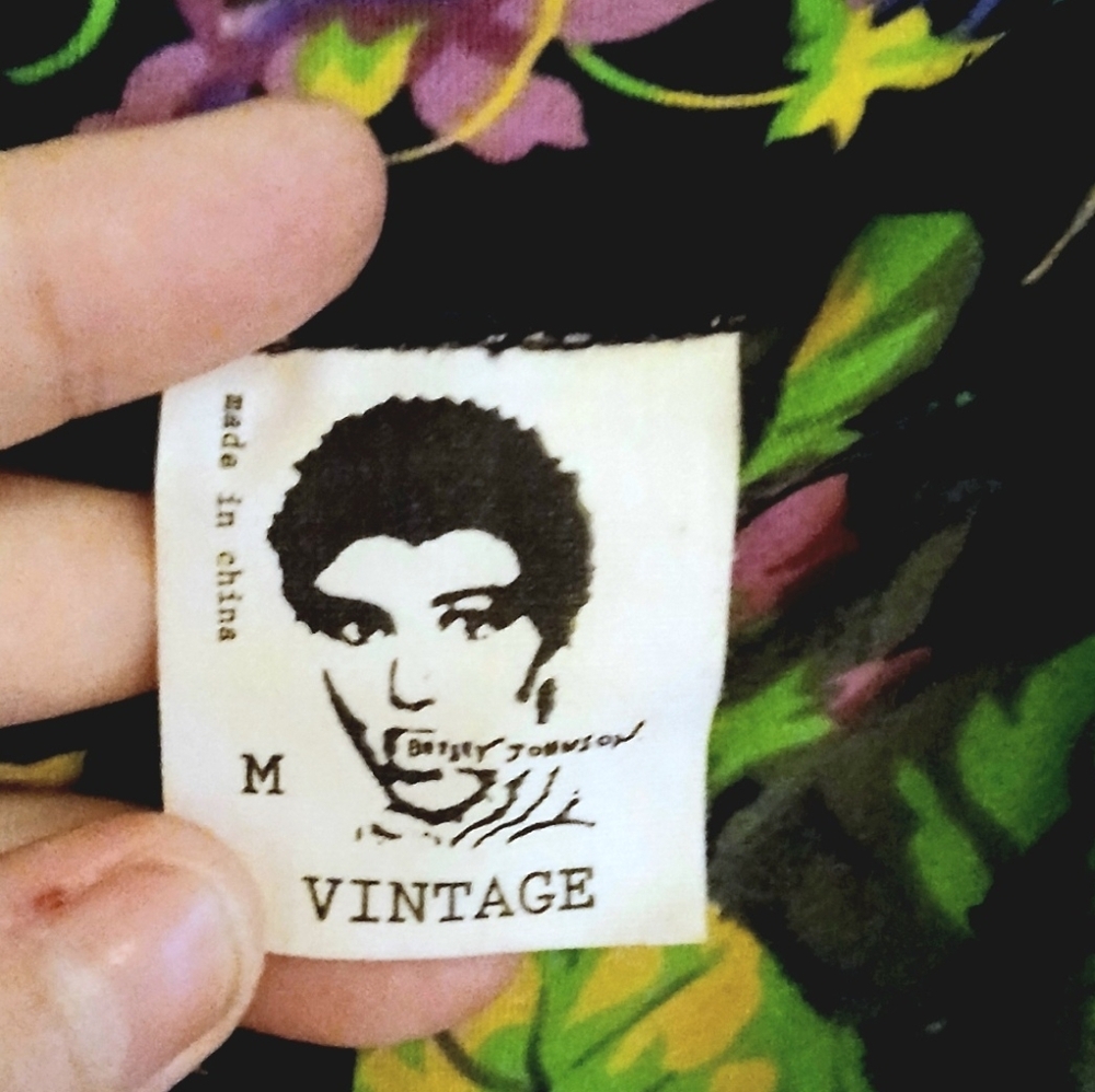 Vintage 90s BETSEY JOHNSON Punk Label Dress - Picture 5 of 6